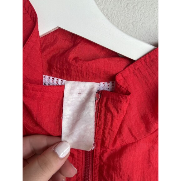 Vintage Red Speedo Windbreaker Jacket - Picture 8 of 13